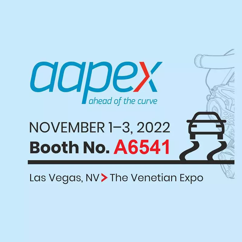 AAPEX 2022, BOOTH NO. A6541